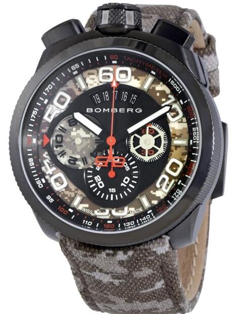 Bomberg Replica Watch BOLT-68 Chronograph Quartz BS45CHPBA.018.3